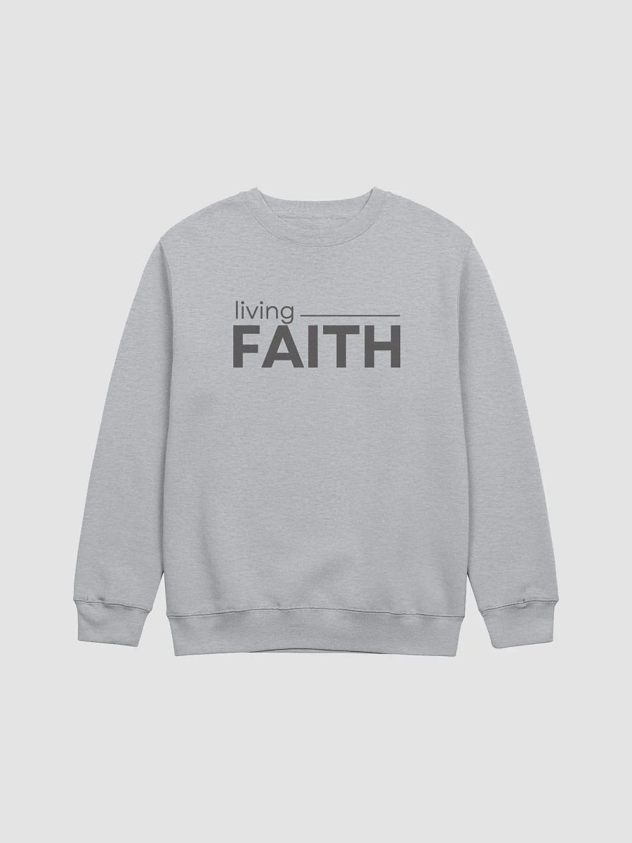 Living FAITH Premium Crewneck Sweatshirt product image (2)