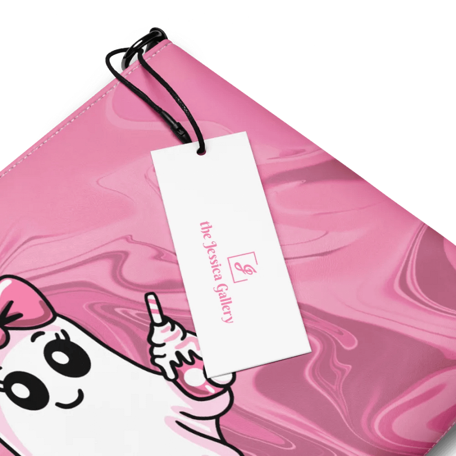 Cute Ghost Flip-Sided Faux Leather Crossbody Bag product image (5)