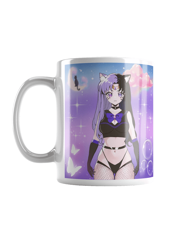 Sailor Nekowave (Dream Version) White Glassy Mug product image (1)