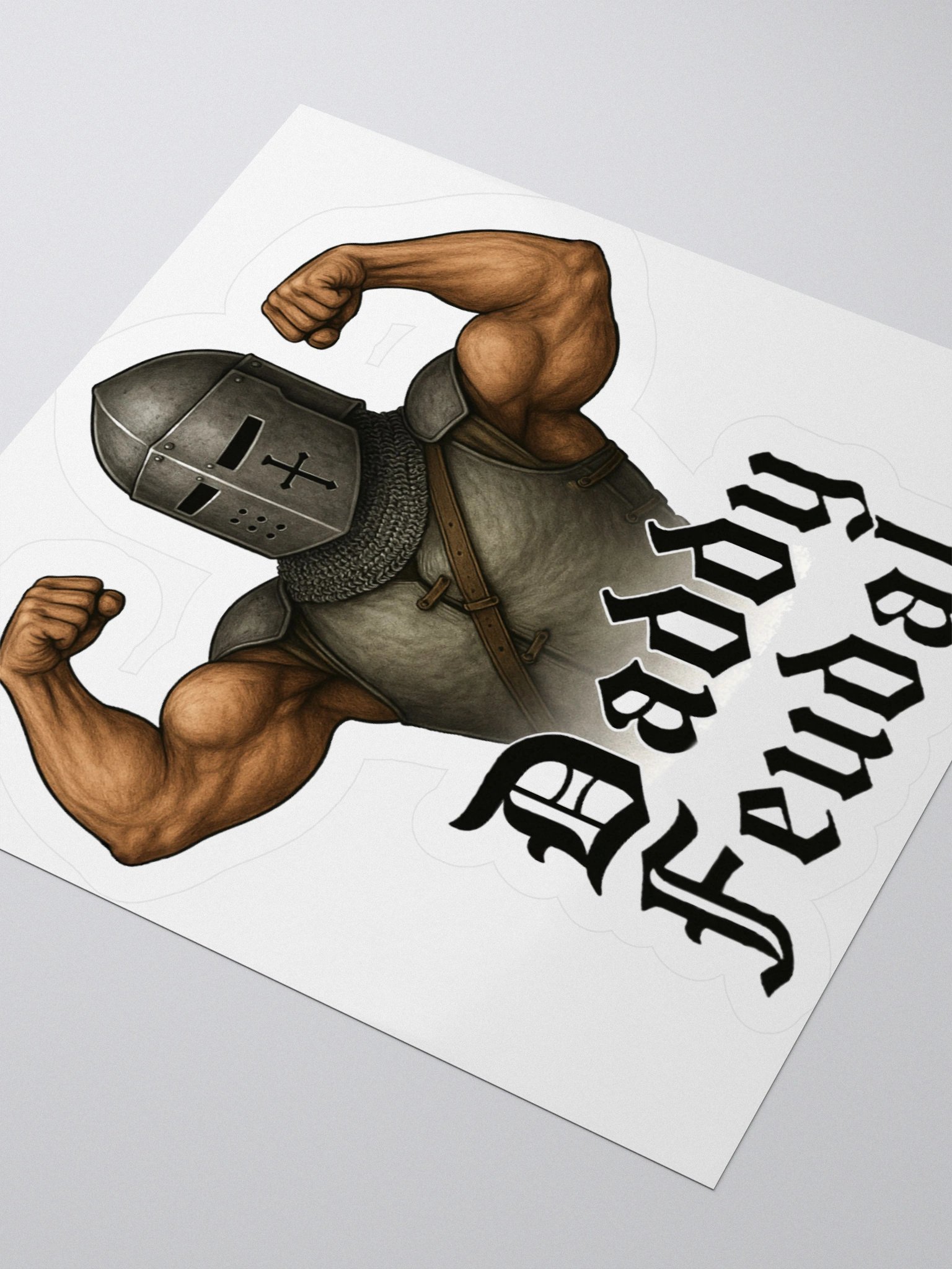 Daddy Feudal Kiss Cut Stickers product image (8)