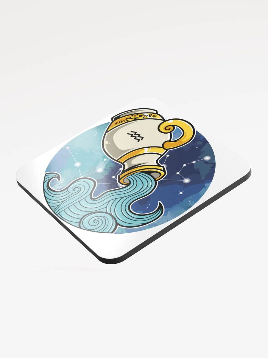 Aquarius Zodiac Cork Coaster product image (3)