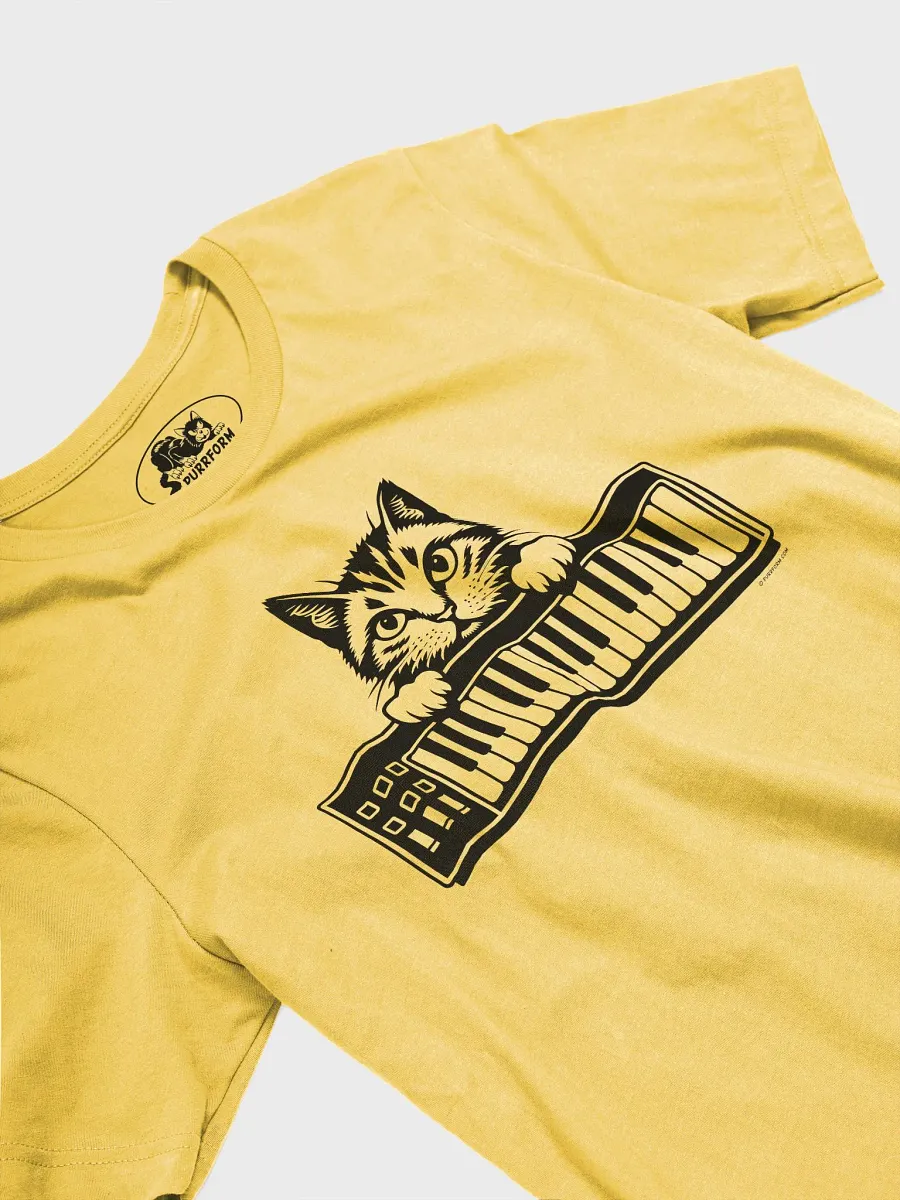 Synthesizer Cat T-Shirt product image (4)