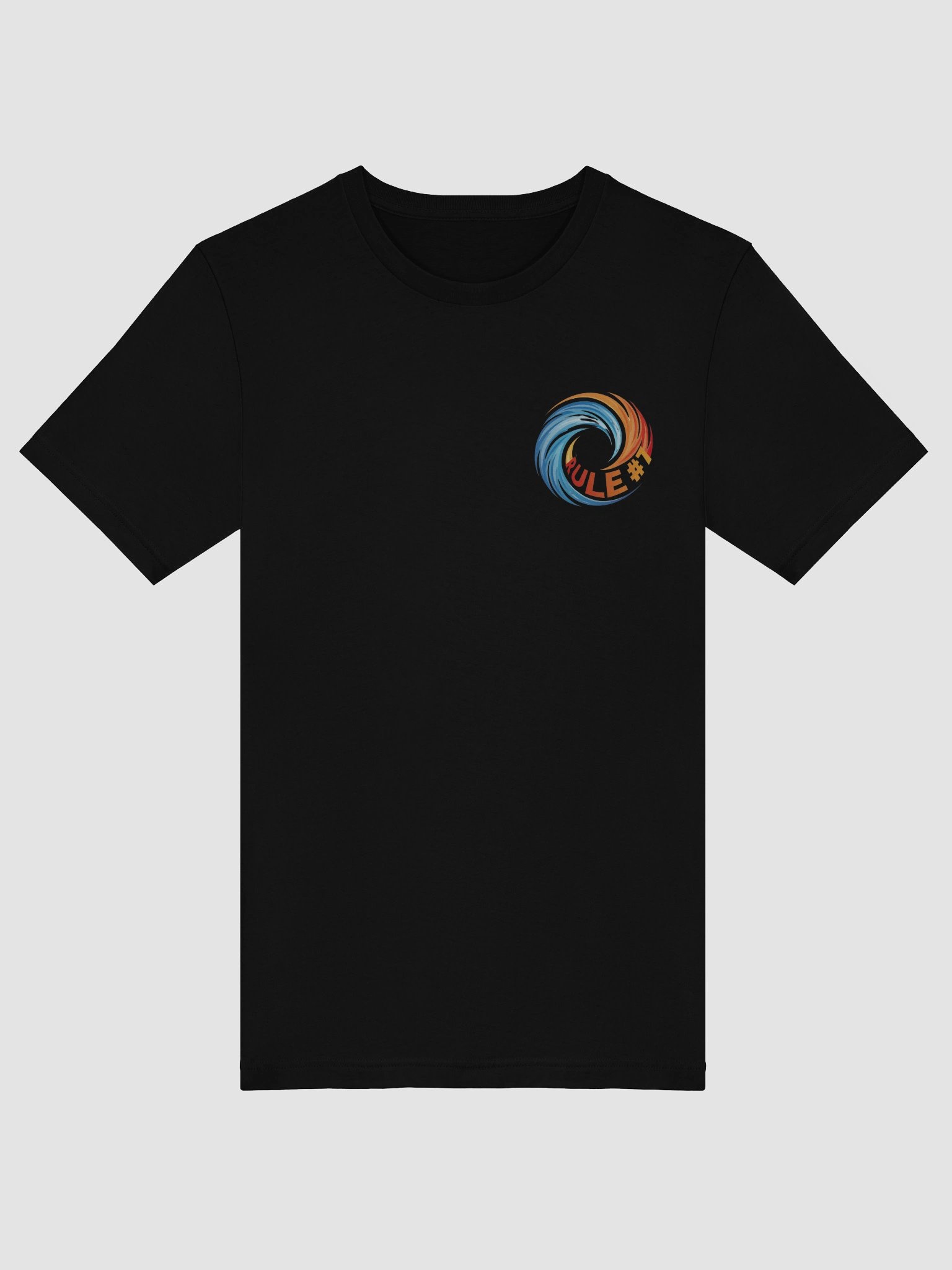 Rule # 7 Women's T-Shirt Blue and Orange product image (47)
