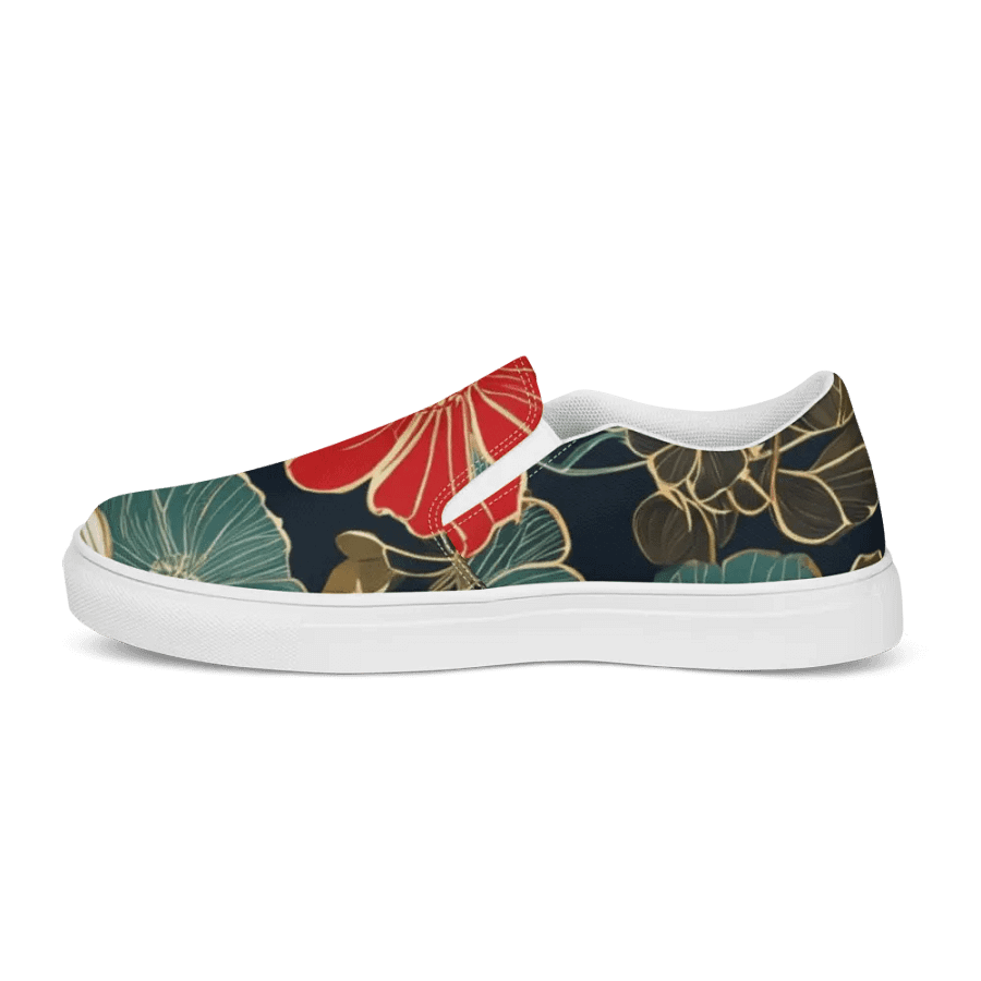 Floral Bliss Slip-On Canvas Shoes product image (8)