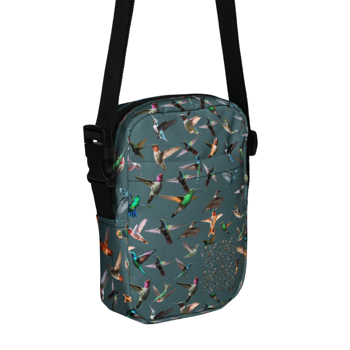 Vibrant Hummingbird Haven Crossbody Bag product image (1)