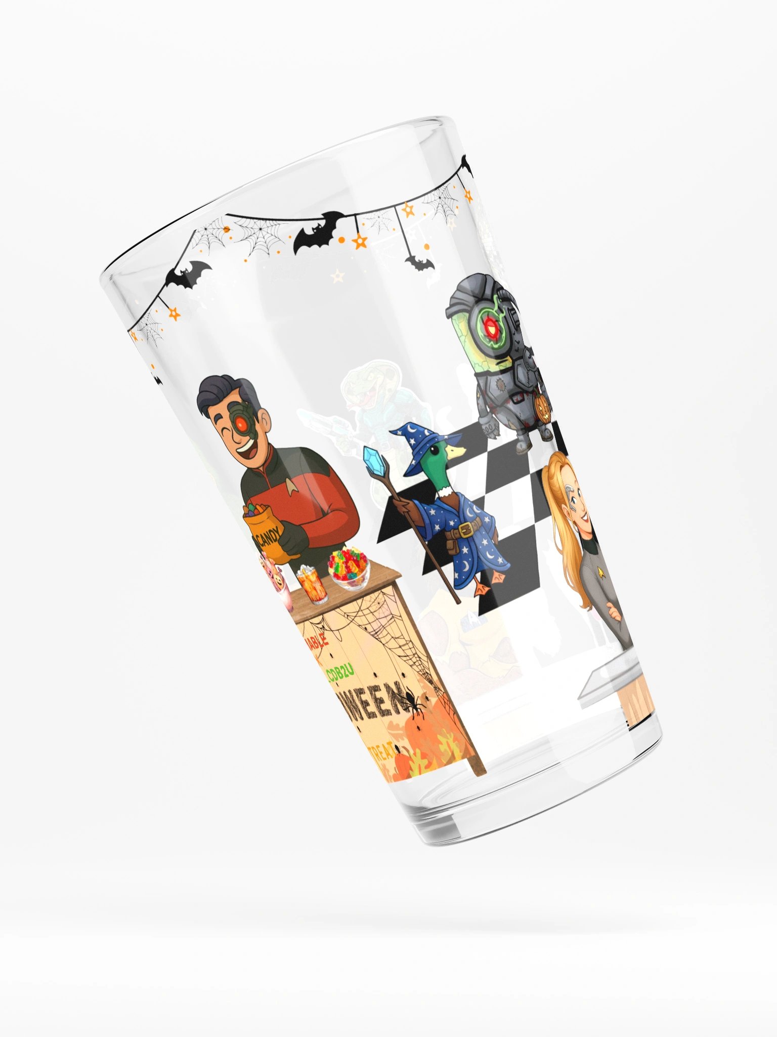 Collective Stream Team - Halloween Party - Pint Glass product image (6)