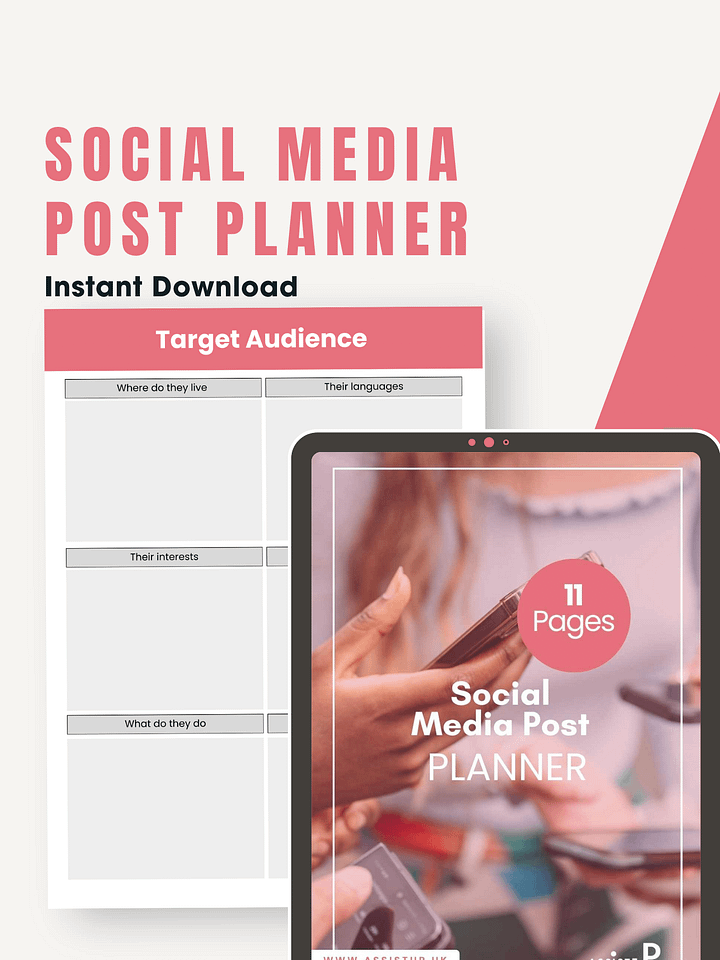 Social Media Post Planner. product image (2)