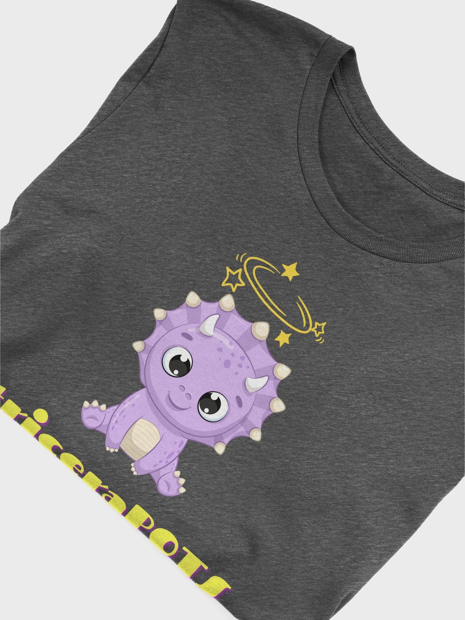 Tricerapots Dinosaur Funny - Unisex T-shirt Bella Canvas 3001 product image (22)
