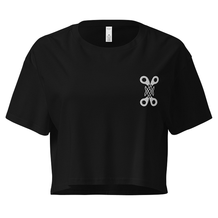 Scissors (EMBROIDERED) Crop Top product image (1)