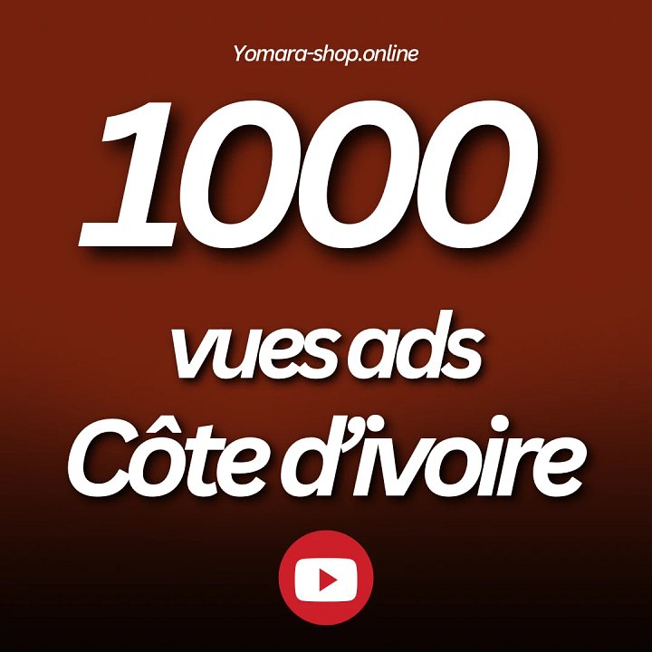 1000 views YouTube ads product image (1)