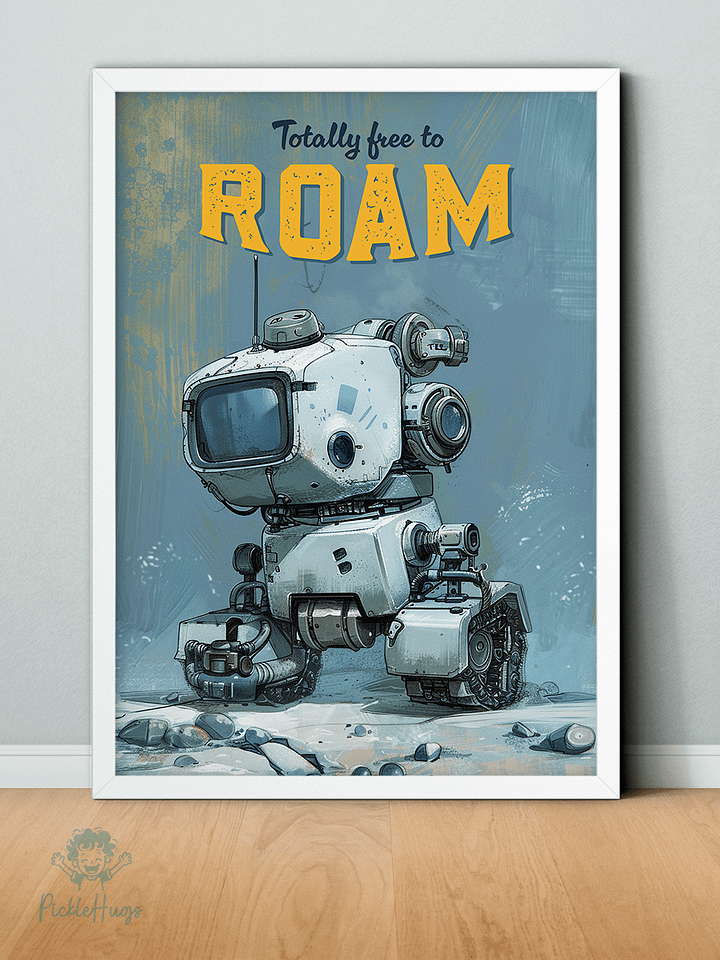Digital Print ROAM Blue Moon Rover product image (1)