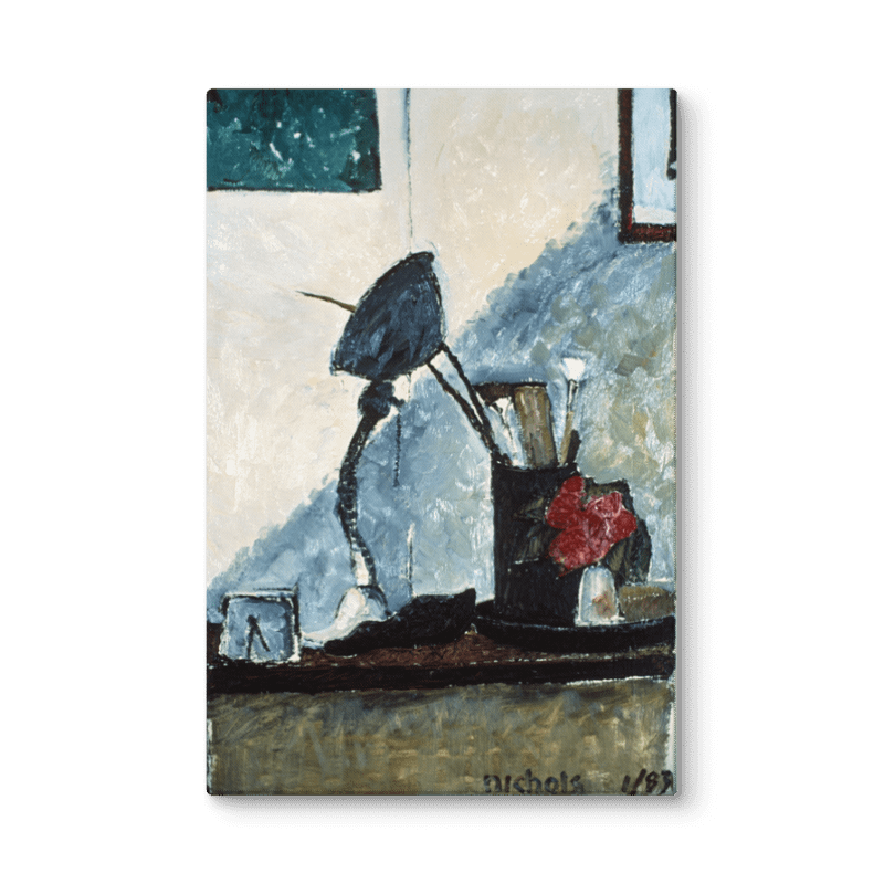 San Diego Still Life with Lamp (1983) on canvas (16" x 24") product image (2)