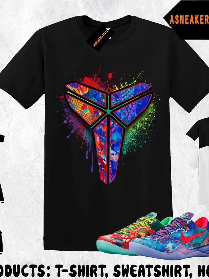 New DigitalShirt Matching Kobe 8 Protro What The 2025 To Match Sneaker Mamba Sheath T-Shirt Product product image (1)