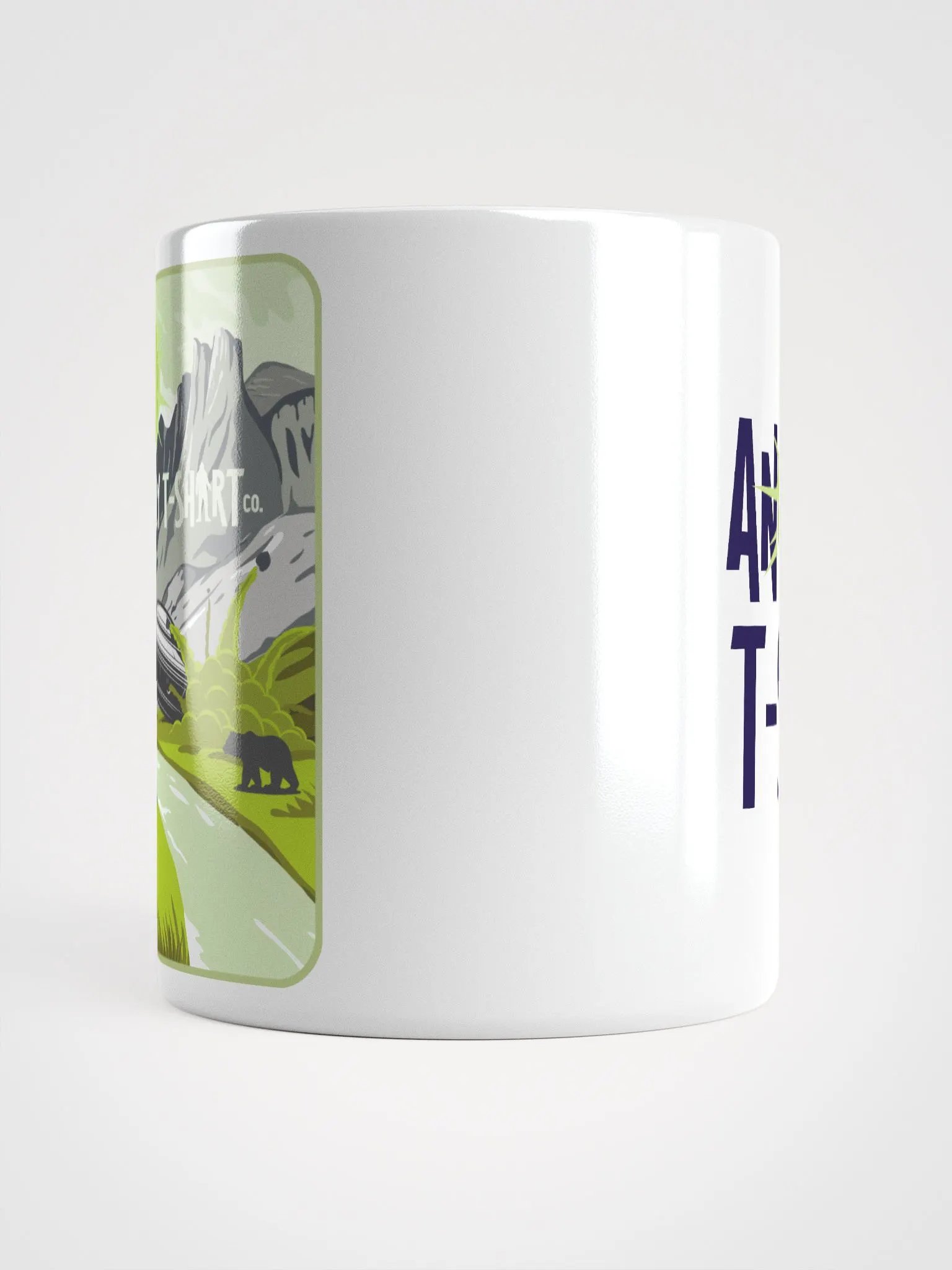 UFO Crash Bear White Mug product image (3)