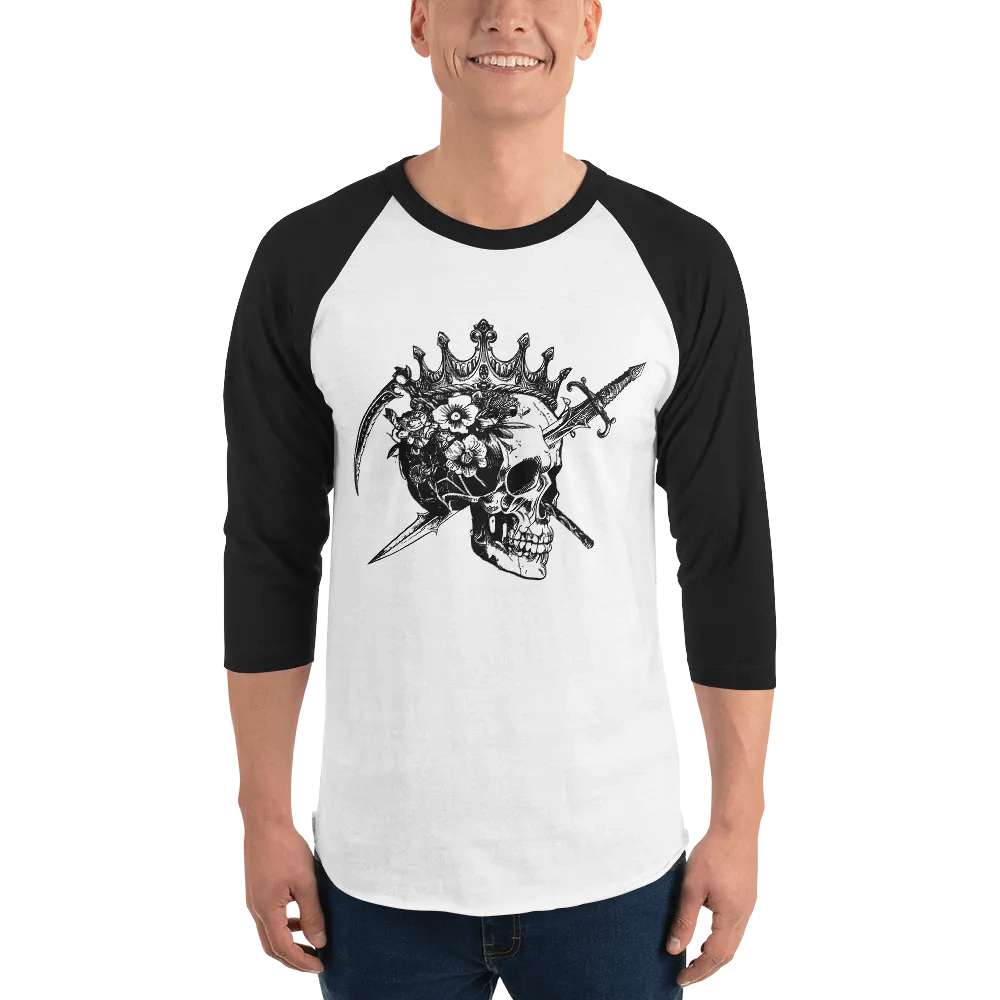 Four Horsemen Logo Fine Jersey Raglan Tee product image (33)