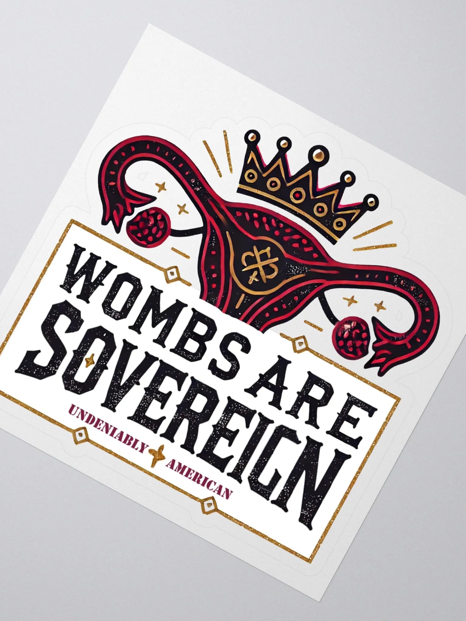 Sovereign Wombs Sticker product image (2)