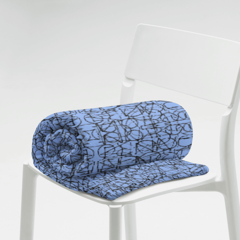 No Rockin' Angel Throw (Blue) product image (8)