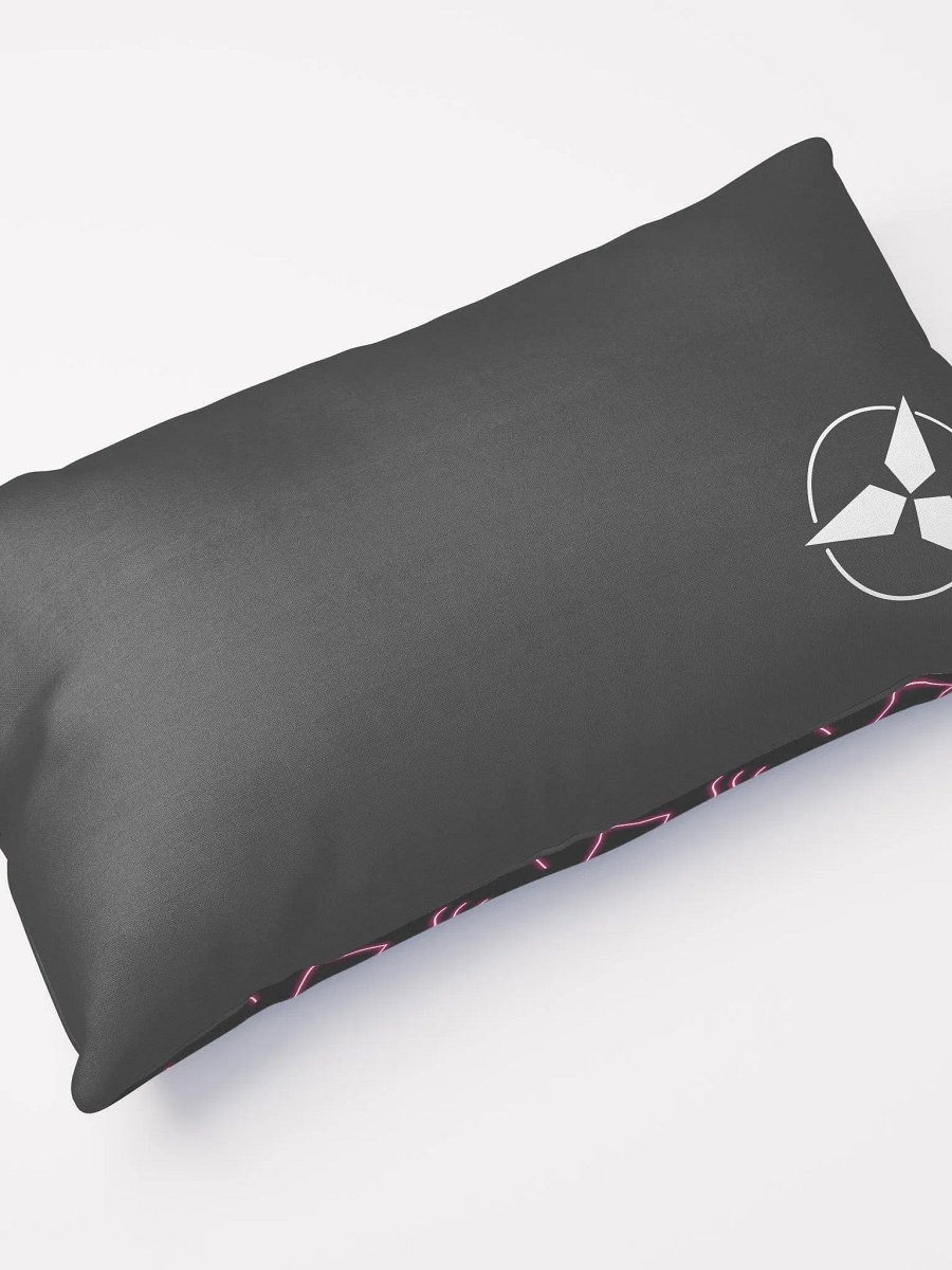ESP Card Pattern Half-Print Solid Back Pillow—Berry Edition product image (10)