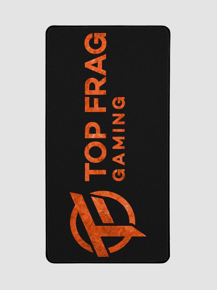 TopFrag™ Orange Logo Desk Mat 15.5" x 31.5" product image (2)