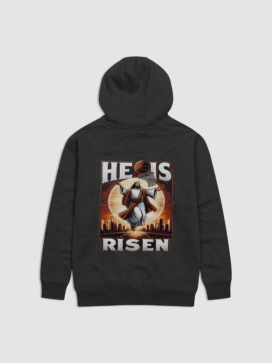 He Is Risen Hoodie: Jesus basketball Shirt | Christian Hoodies product image (1)
