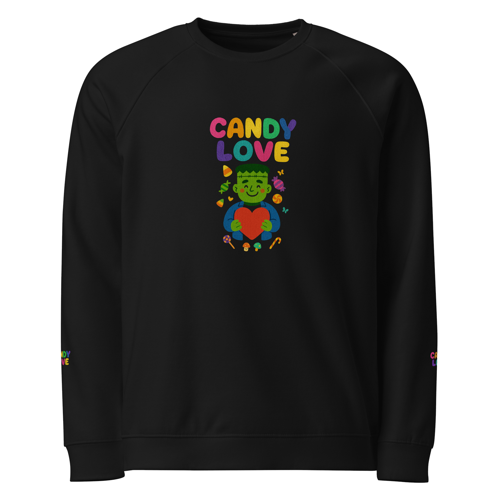 "Candy Love" Halloween Sweatshirt - Cute Monster Pullover product image (3)