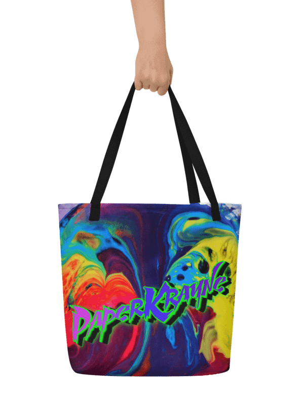 Swirling Emotions Tote Bag With Pocket product image (3)