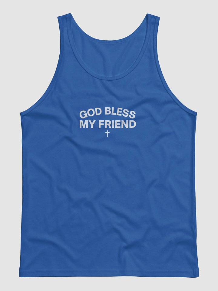 God Bless My Friend Tank product image (25)