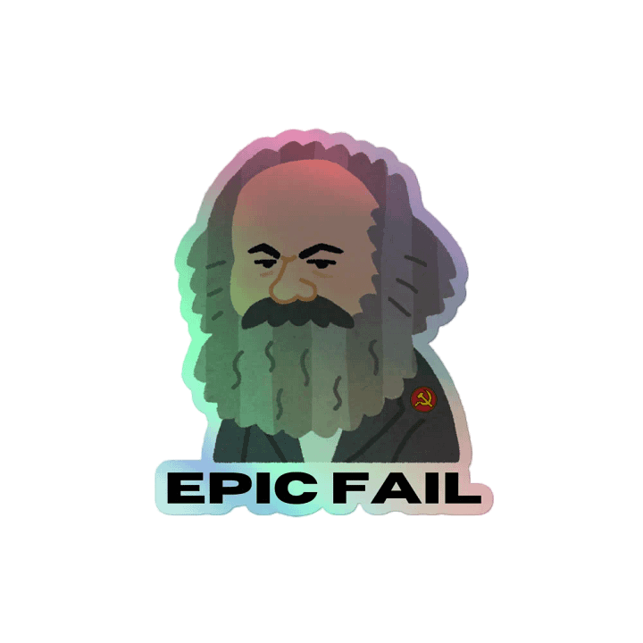 Marx Epic Fail Sticker Olografico product image (2)