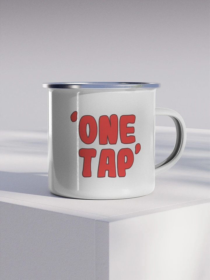 'One Tap' Enamel Mug product image (1)