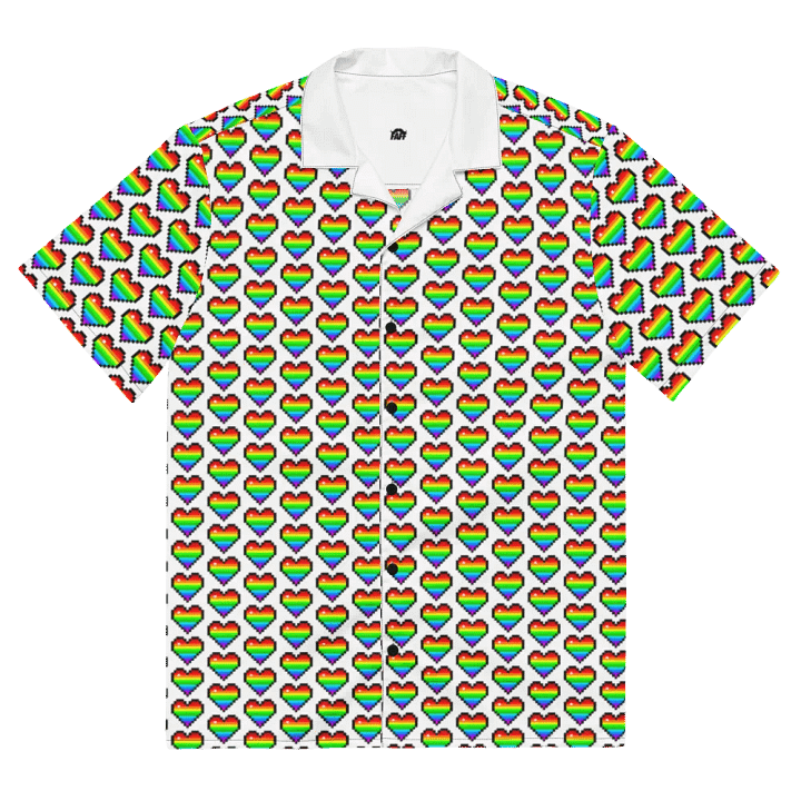 Hawaiian Shirt - Hearts product image (2)