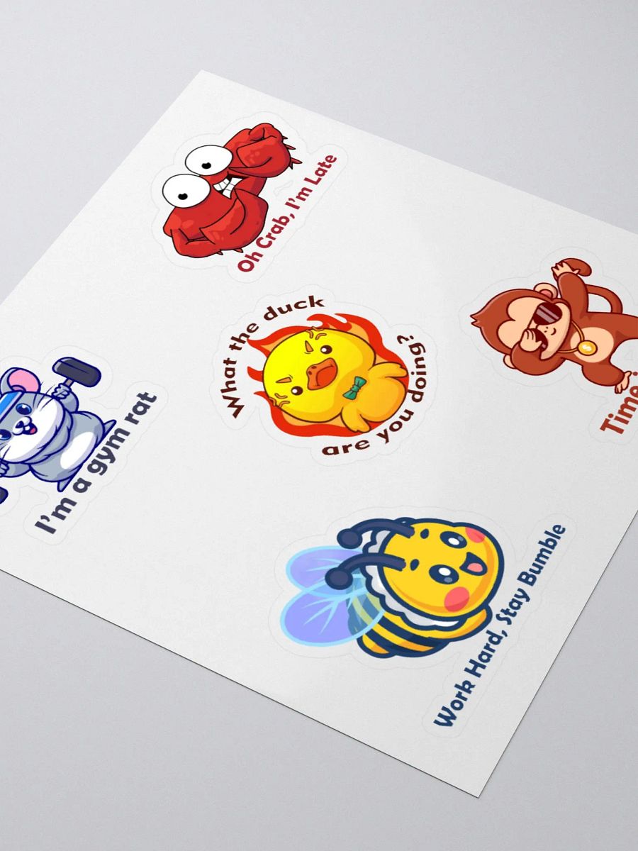 Whimsical Animals Sticker Set product image (3)