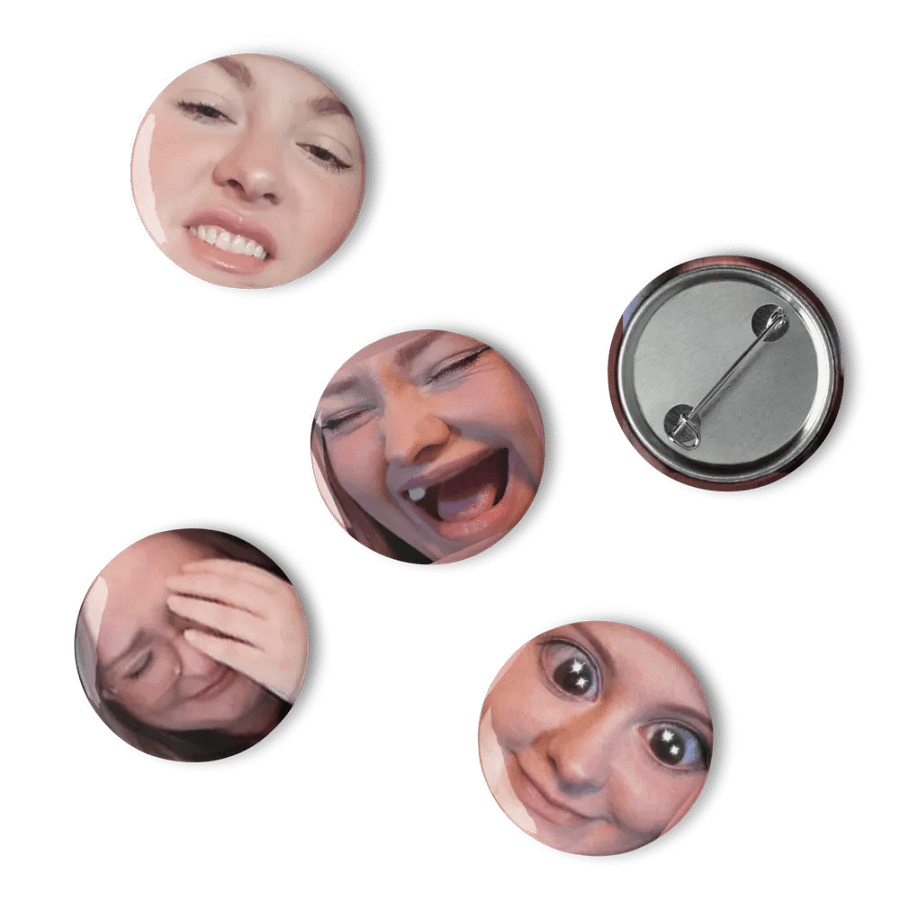 RubleTrillions Twitch Emote Pin Set product image (4)