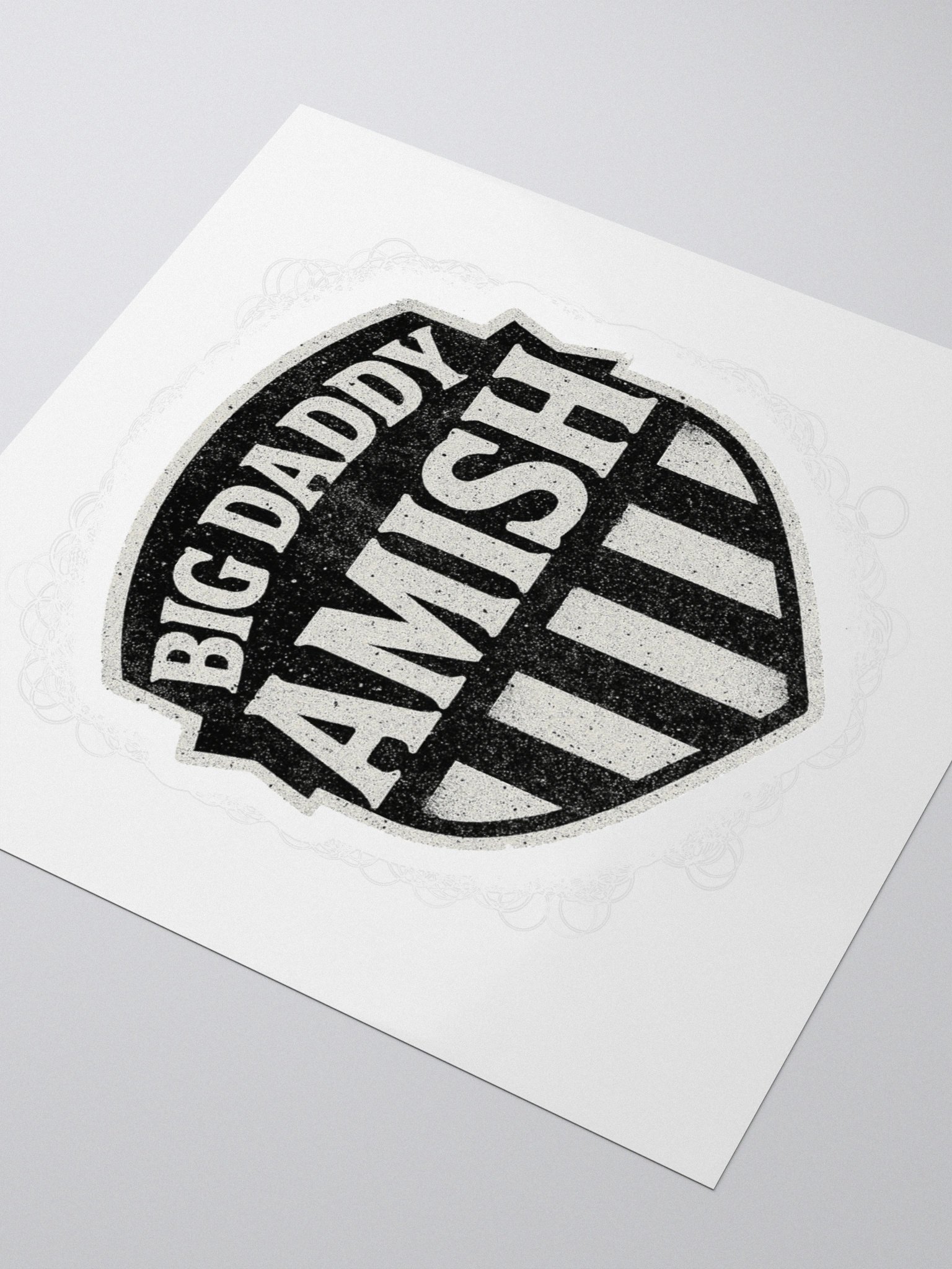 Big Daddy Amish Sticker product image (3)