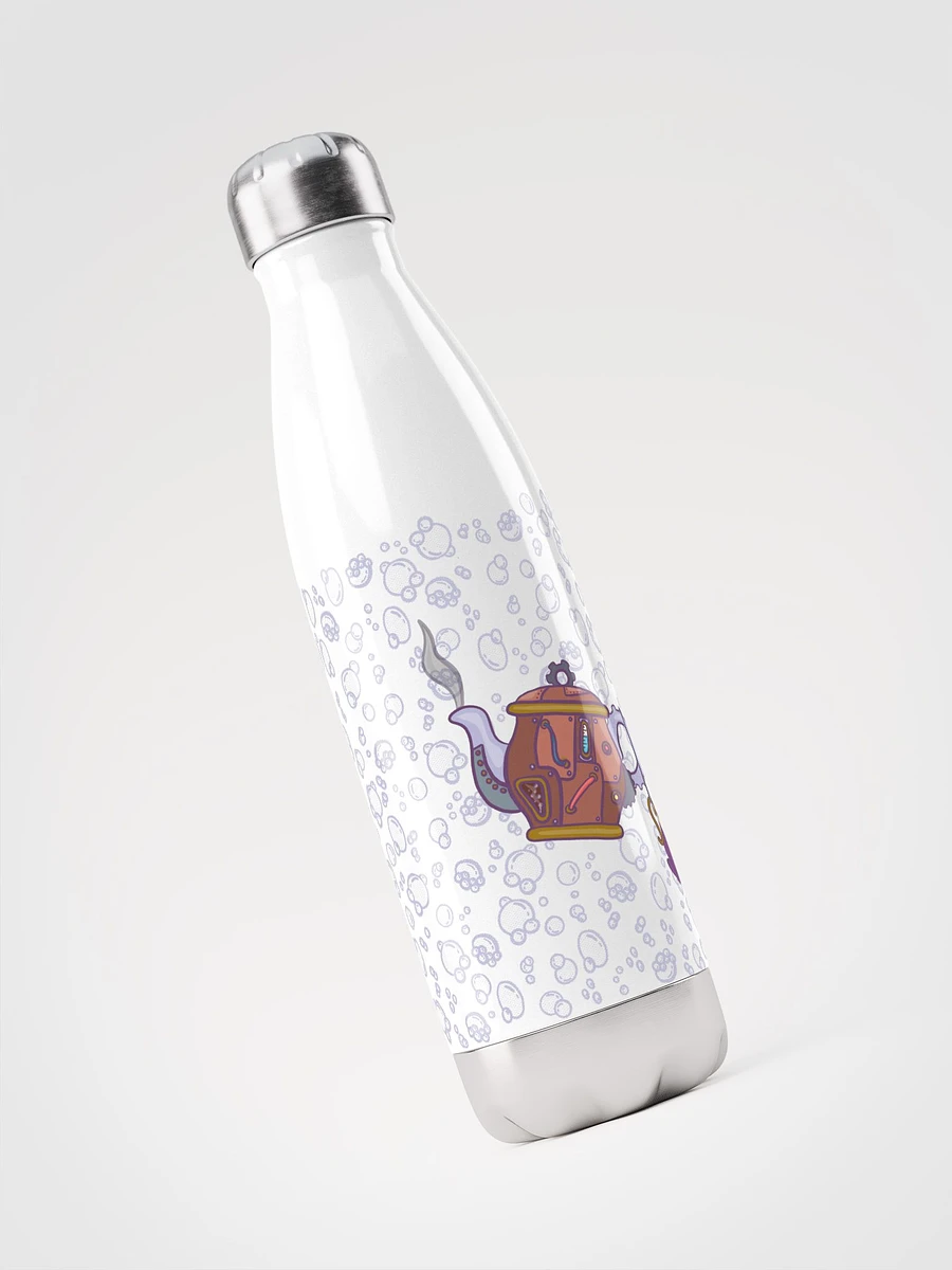 Time for Tea - Steampunk - White Water Bottle product image (4)