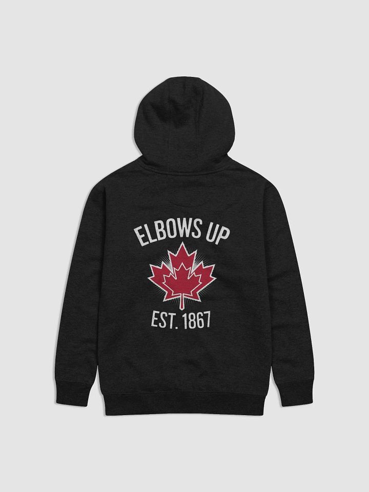 Elbows Up Canada Est. 1867 Hoodie – Proud Canadian product image (9)