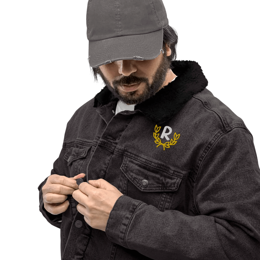 xxRenos Embroidered Denim Jacket product image (5)
