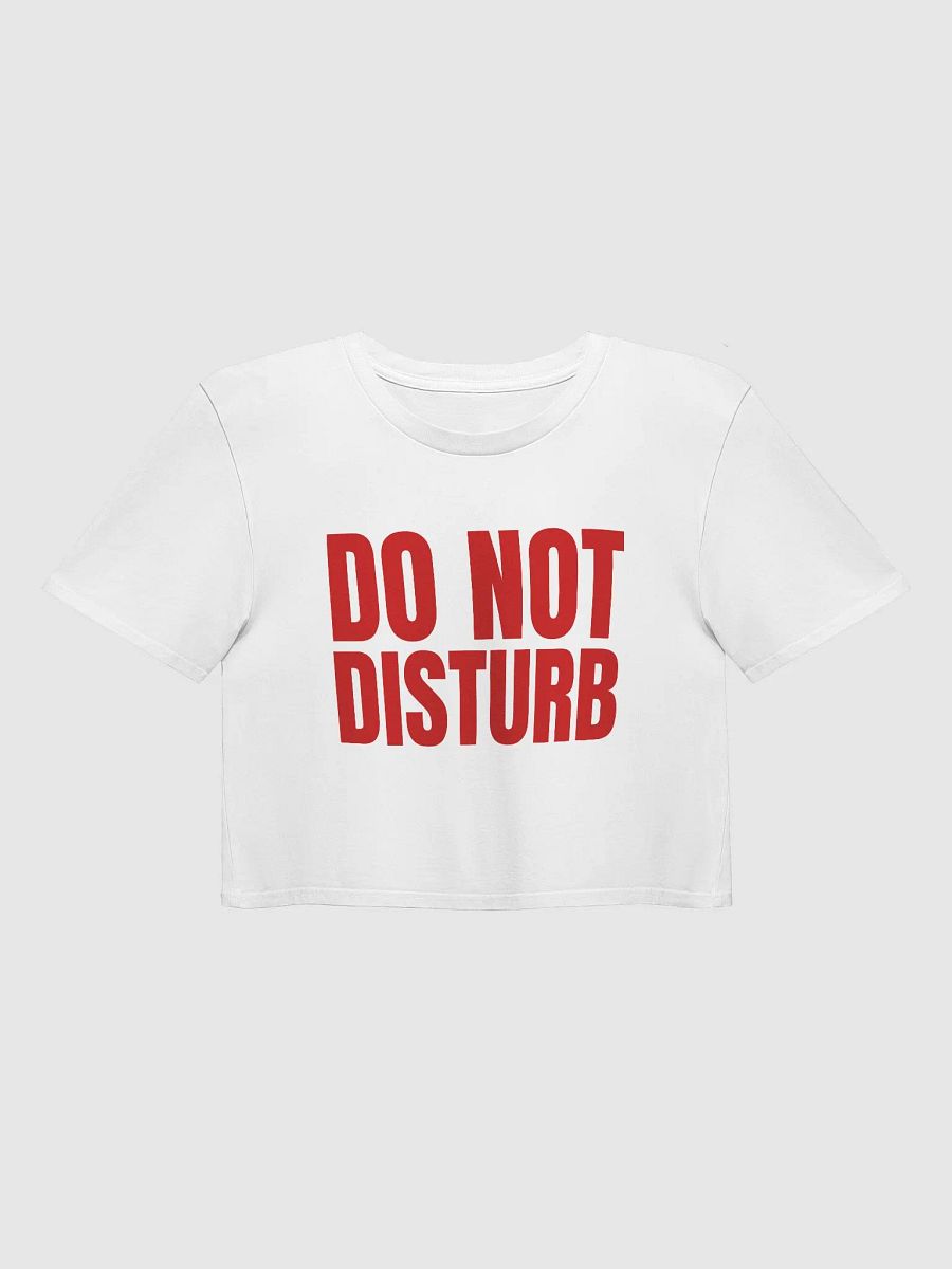 DO NOT DISTURB Crop Top product image (1)