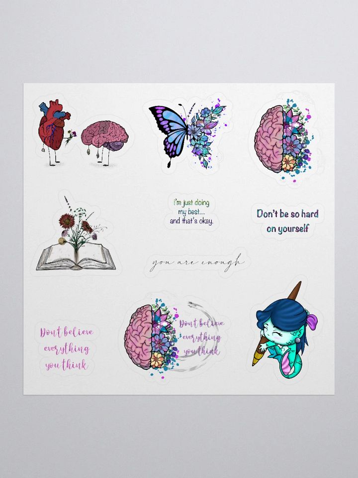 Mind Health Matters Sticker Pack product image (1)