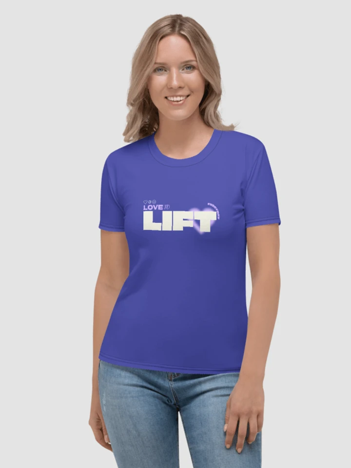 Love To Lift T-Shirt - Deep Indigo product image (1)