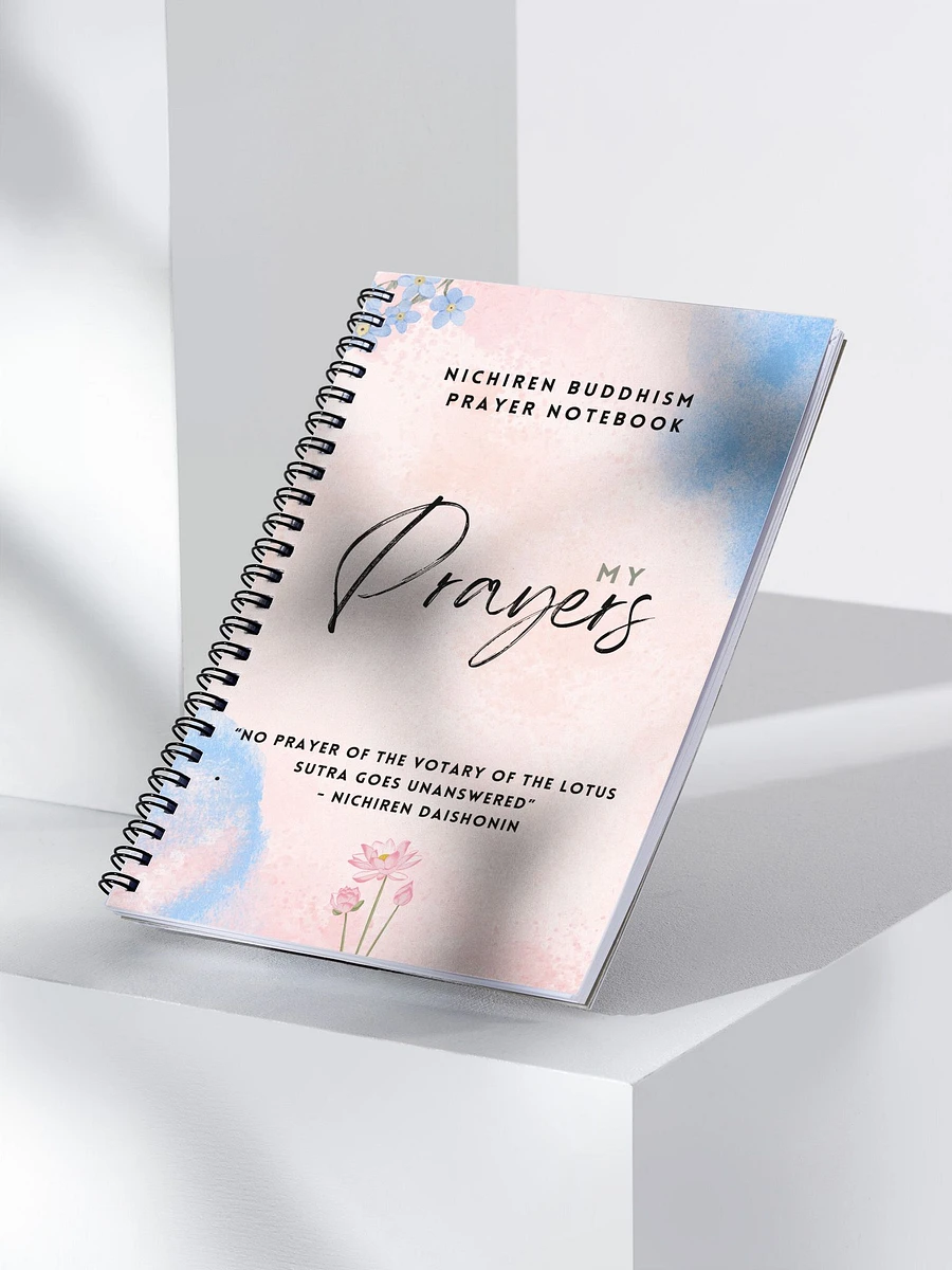 My Prayers—Nichiren Buddhism Spiral Notebook product image (3)