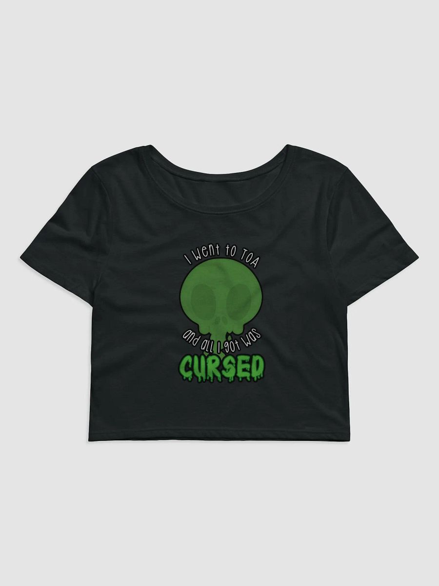 All I Got Was Cursed - Hunter - Crop Tee product image (2)
