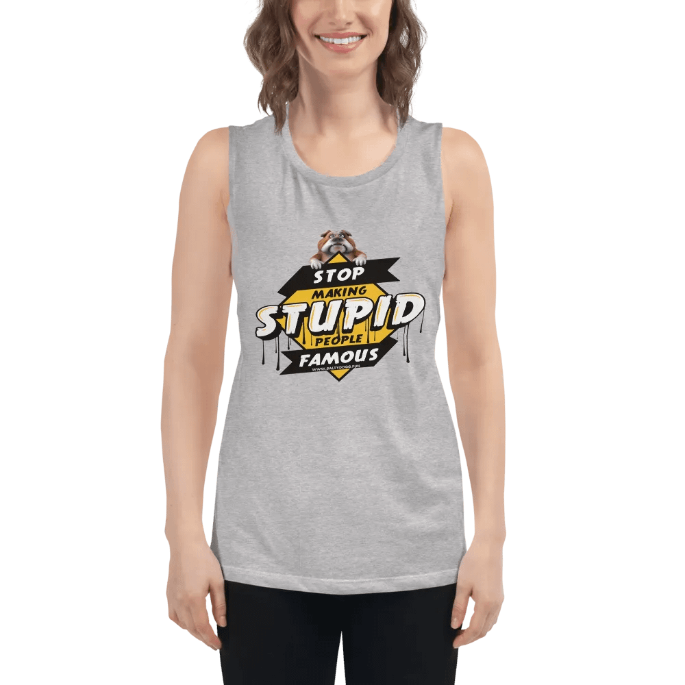Stupid People Famous Tank product image (8)
