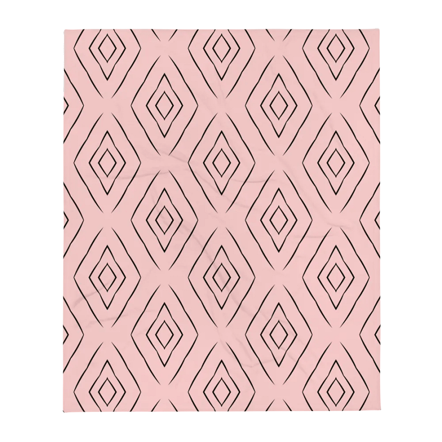 Diamond Blush Throw Blanket product image (2)