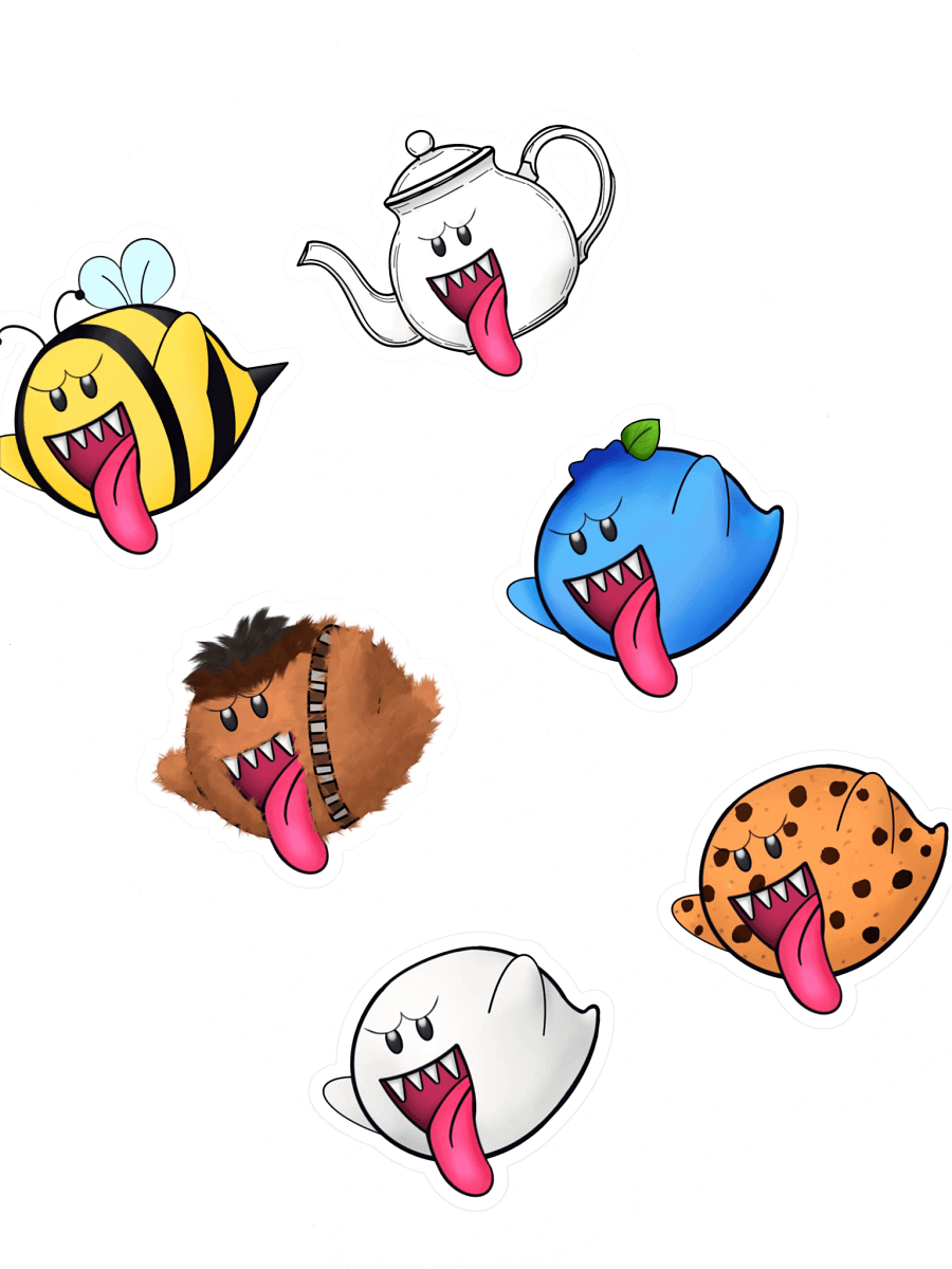 Boo Sticker Sheet product image (1)
