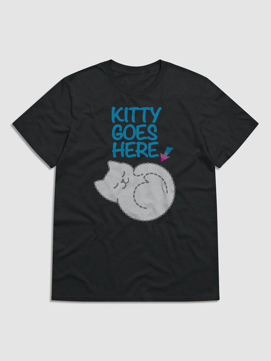KITTY goes HERE! • lightweight fashion short sleeve t-shirt by Gildan product image (1)
