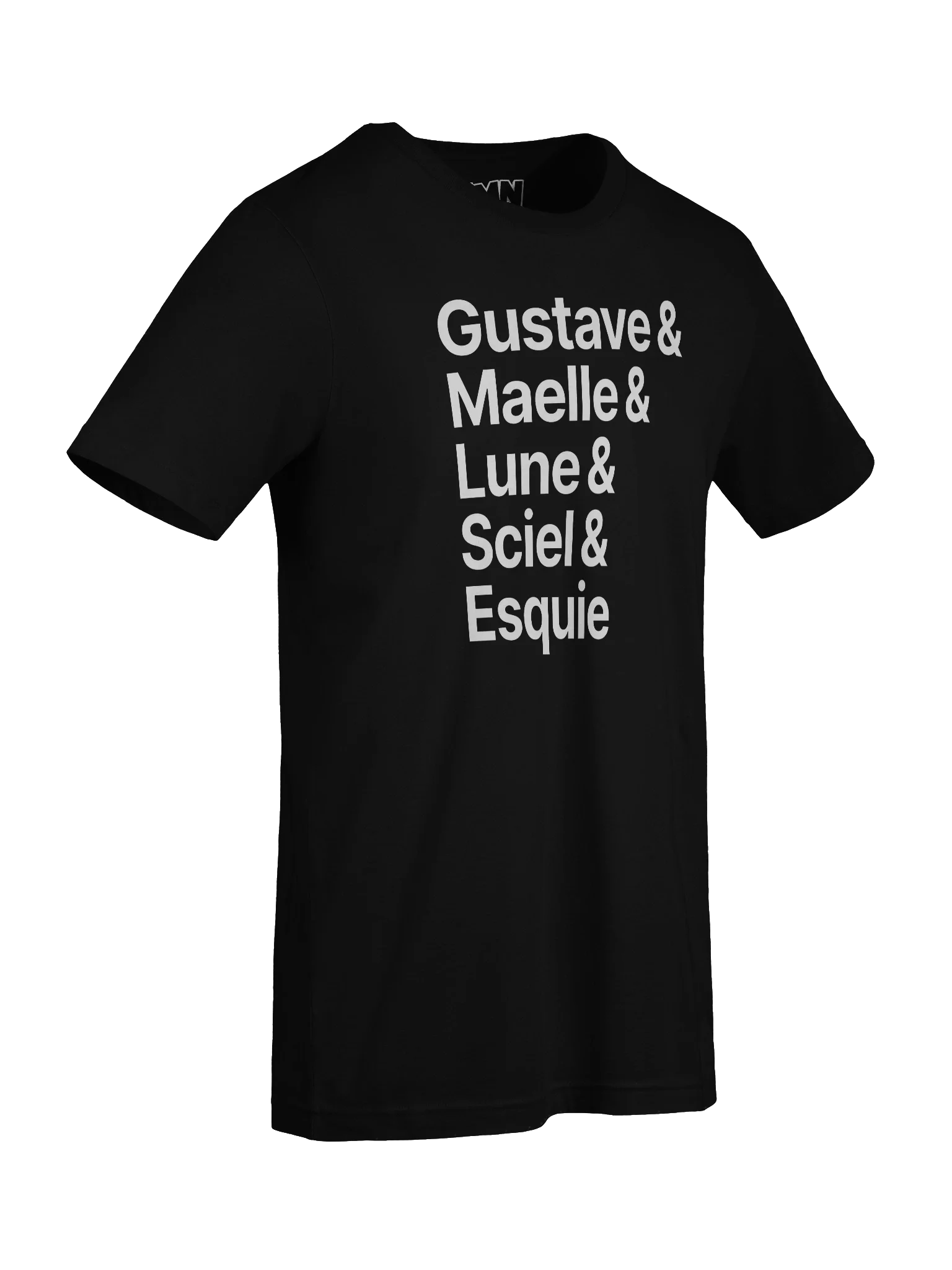 Clair Obscur: Expedition 33, Act I Names Tee product image (6)