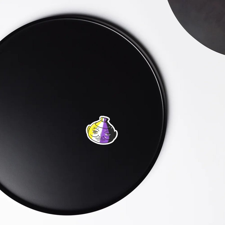 Nonbinary Poot magnets product image (5)