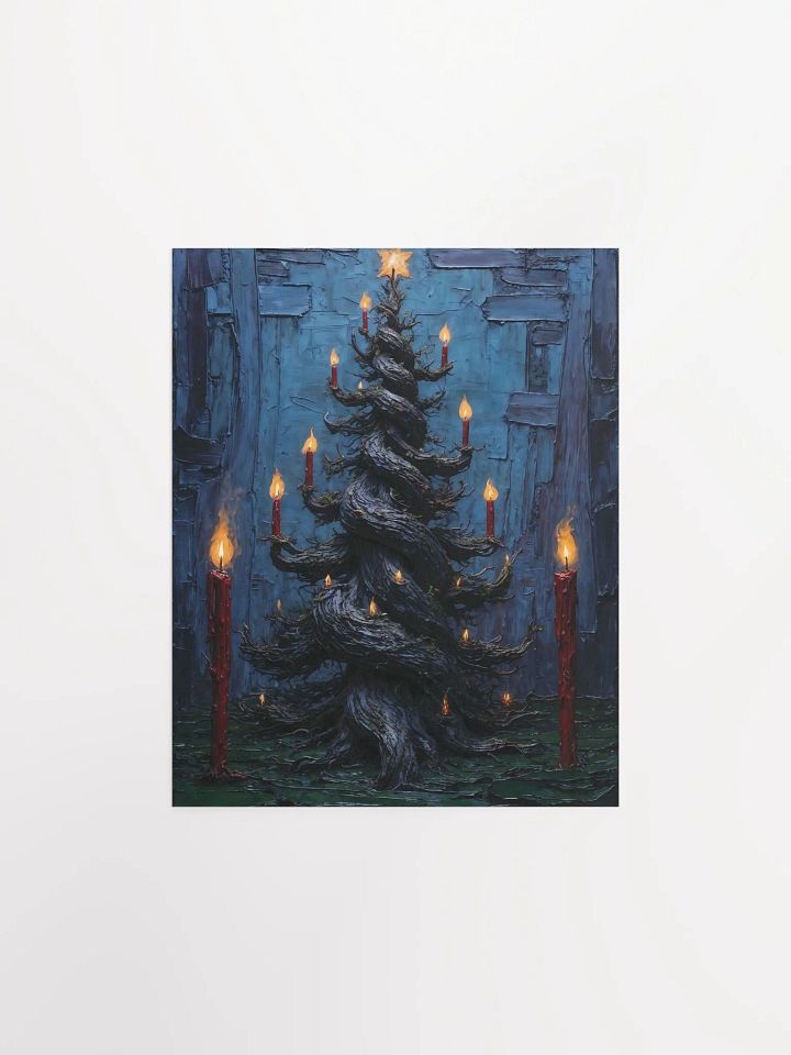 Twisted Trunk Christmas Tree Poster product image (2)