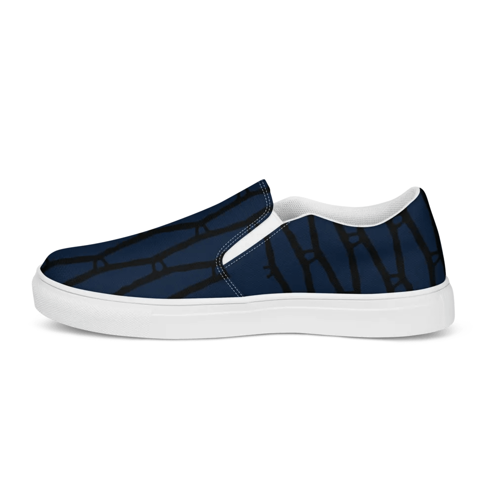 Interconnected Nightfall Canvas Slip-Ons product image (9)