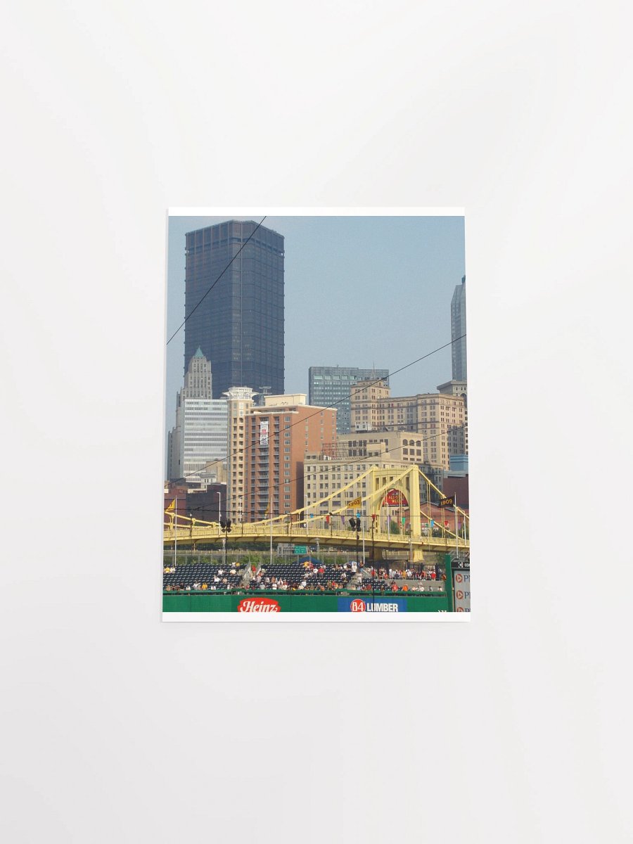Pittsburgh - USX Tower and Clemente Bridge during All-Star Week - July 2006 - Print product image (4)